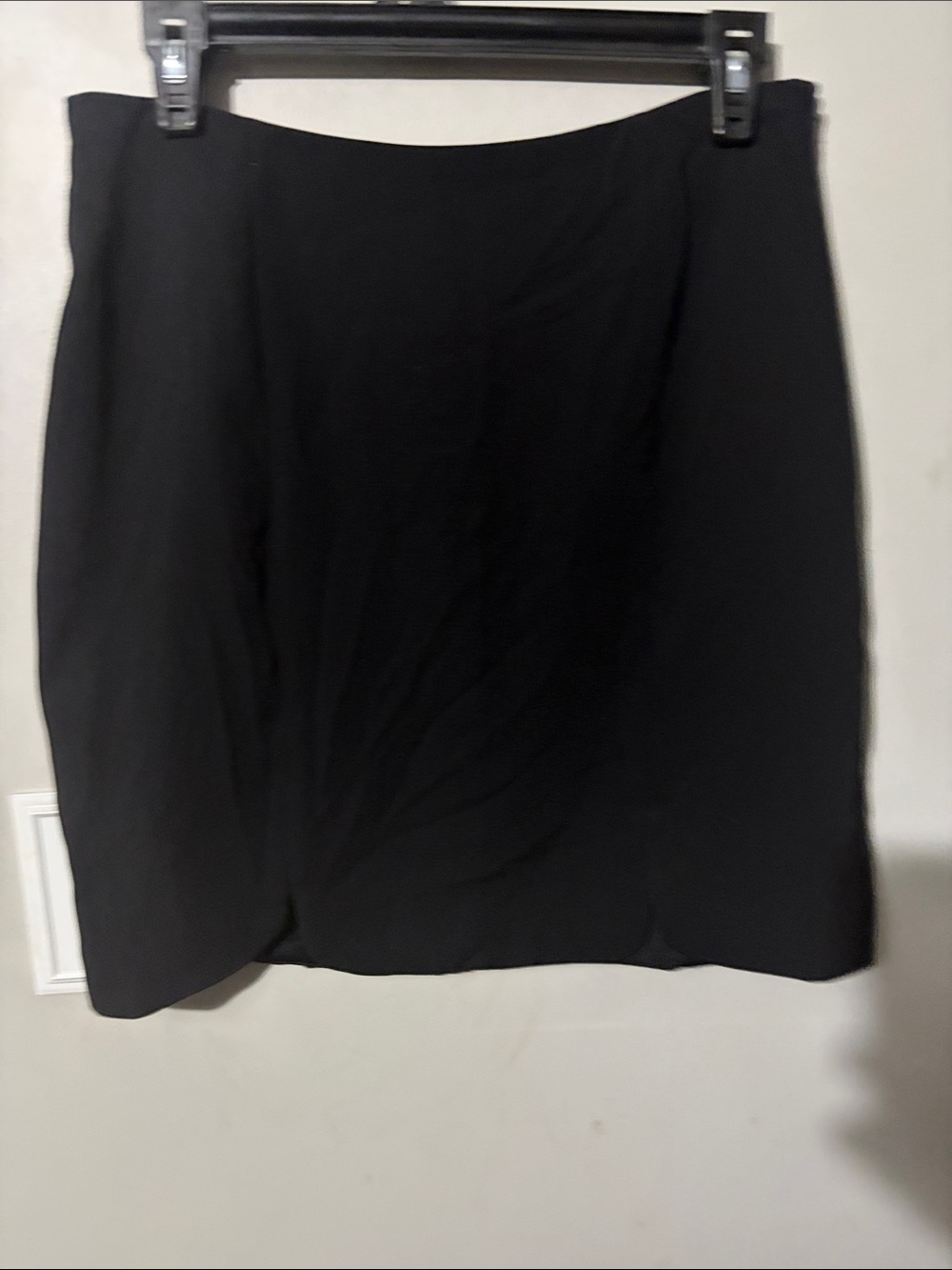 Tailored Black Pencil Skirt for Women